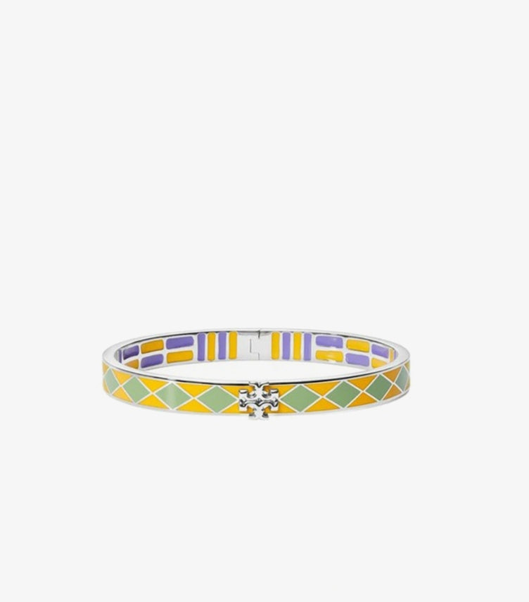 TORY BURCH KIRA ENAMEL 7MM BANGLE