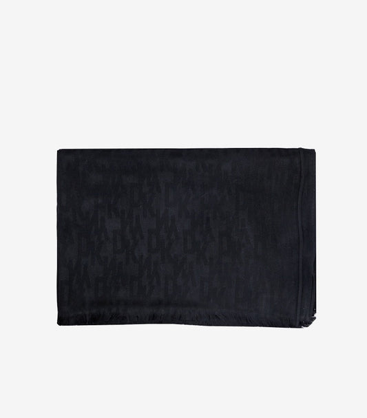 DKNY SIGNATURE PRINTED SCARF