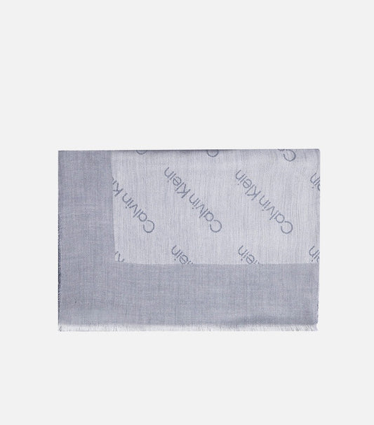CALVIN KLEIN SIGNATURE PRINTED SCARF