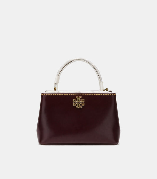 TORY BURCH BRITTEN SMOOTH SMALL CROSSBODY BAG