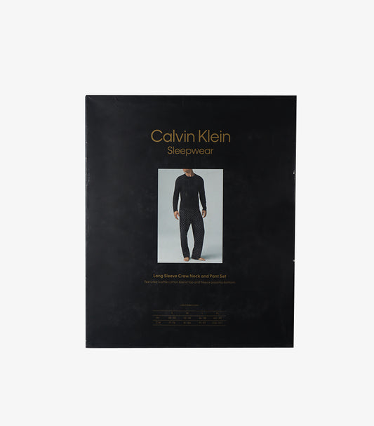 CALVIN KLEIN LONG SLEEVE CREW NECK AND PANT SET