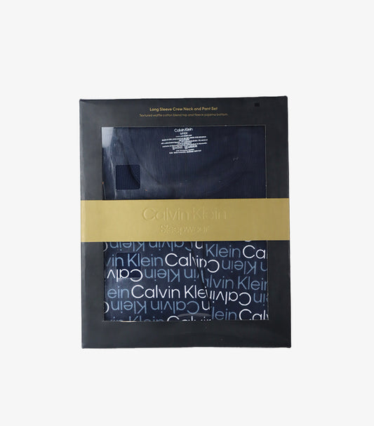 CALVIN KLEIN LONG SLEEVE CREW NECK AND PANT SET
