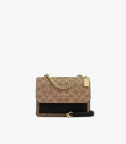 COACH MINI KLARE CROSSBODY BAG IN SIGNATURE CANVAS