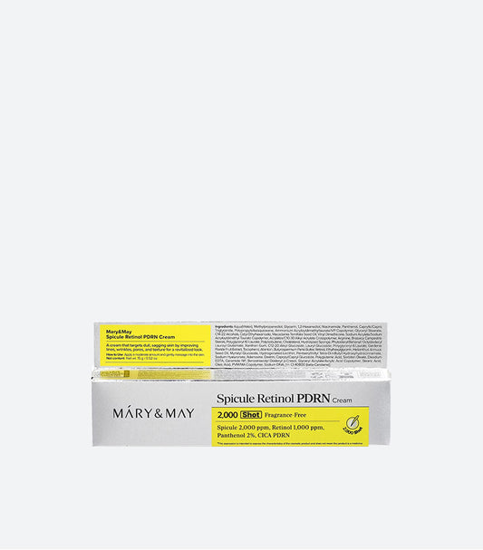 Mary & May Spicule Retinol PDRN Cream 2000 Shot packaging box