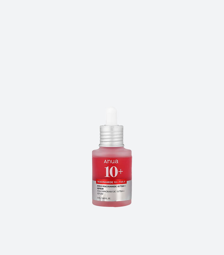 Anua Niacinamide 10% + TXA 4% brightening facial serum 30ml dropper bottle