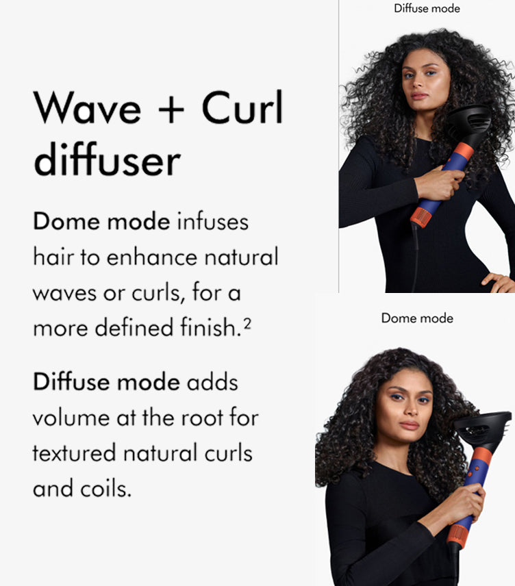 DYSON AIRWRAP I.D.™ MULTI-STYLER AND DRYER WITH DIFFUSER (VINCA BLUE/TOPAZ)