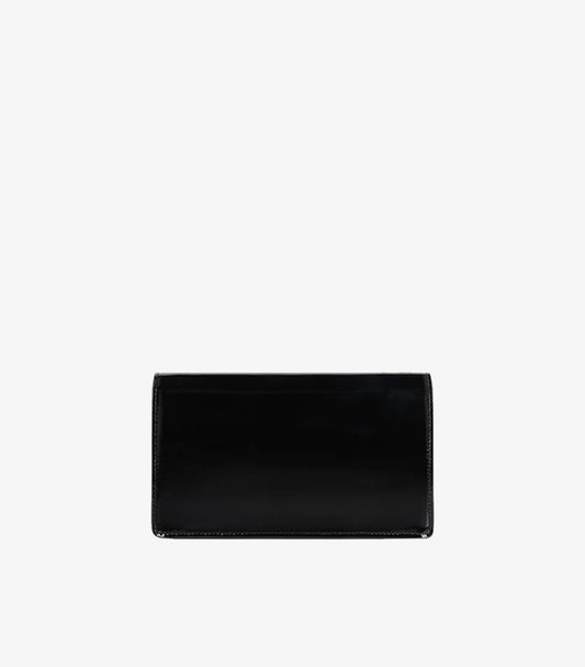 VERSACE MEDUSA PATENT-LEATHER CLUTCH BAG