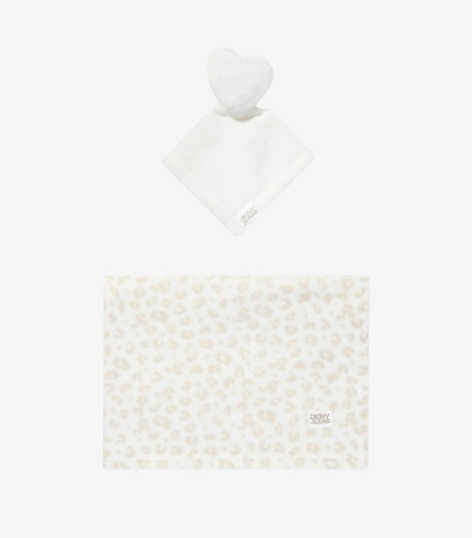 DKNY BABY BLANKET AND SECURITY LOVEY SET