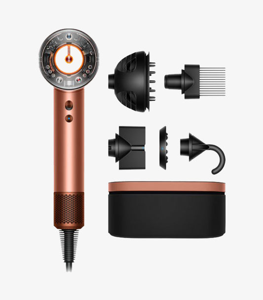 DYSON SUPERSONIC NURAL™ HAIR DRYER – CURLY+COILY (AMBER SILK)