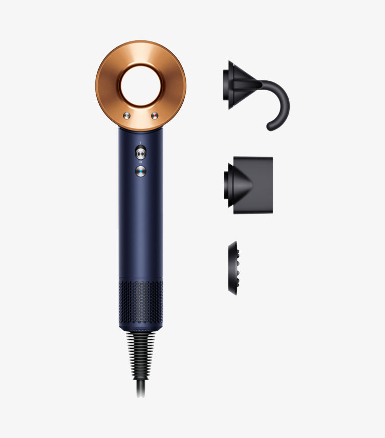 DYSON SUPERSONIC™ HAIR DRYER - STRAIGHT+WAVY (PRUSSIAN BLUE/RICH COPPER)