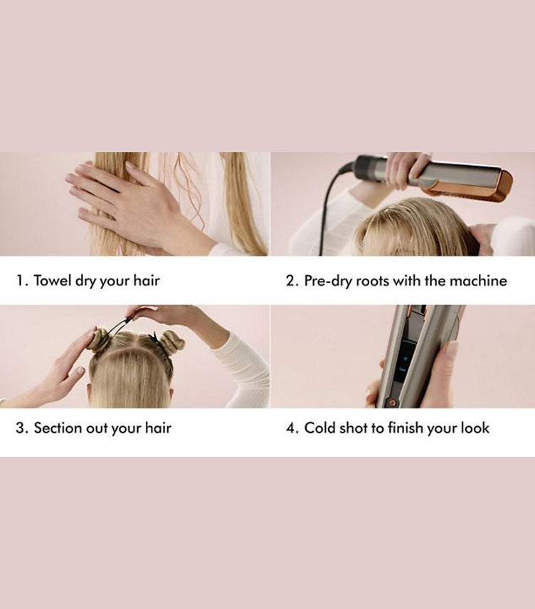 DYSON AIRSTRAIT™ STRAIGHTENER (PRUSSIAN BLUE/RICH COPPER)