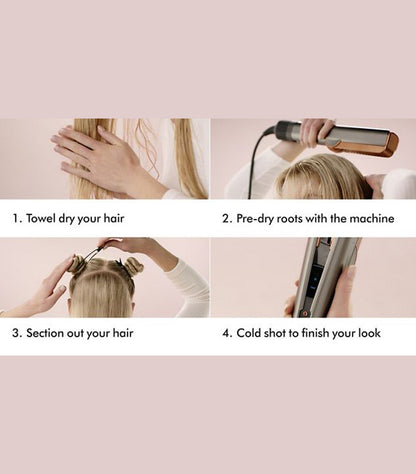 DYSON AIRSTRAIT™ STRAIGHTENER (PRUSSIAN BLUE/RICH COPPER)