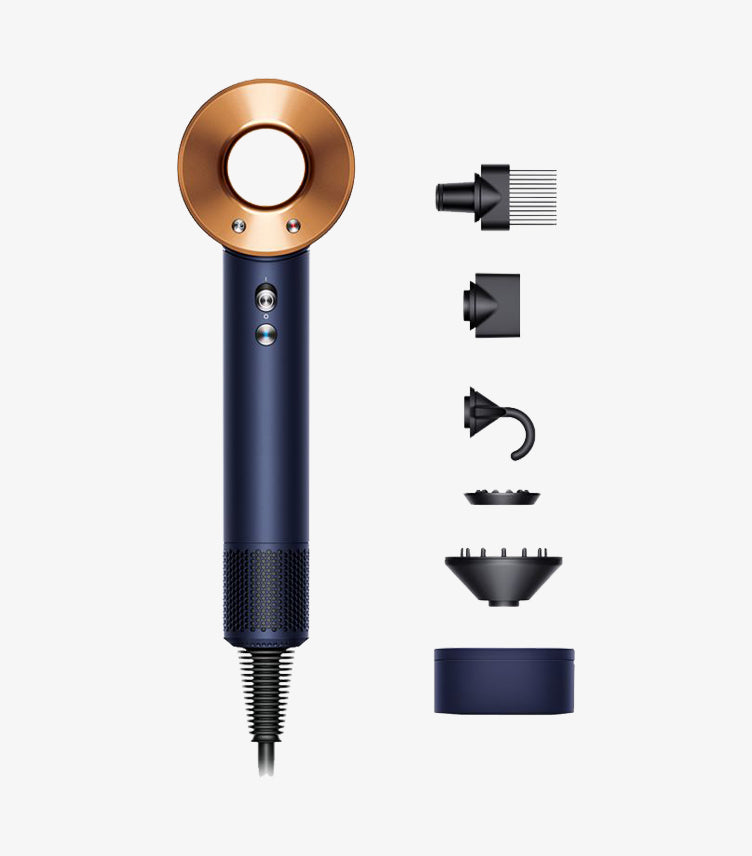 DYSON SUPERSONIC™ HAIR DRYER IN PRUSSIAN BLUE AND RICH COPPER