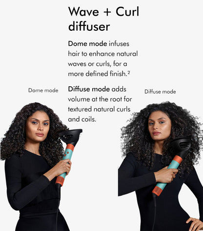 DYSON AIRWRAP I.D.™ MULTI-STYLER AND DRYER WITH DIFFUSER (CERAMIC PATINA/TOPAZ)