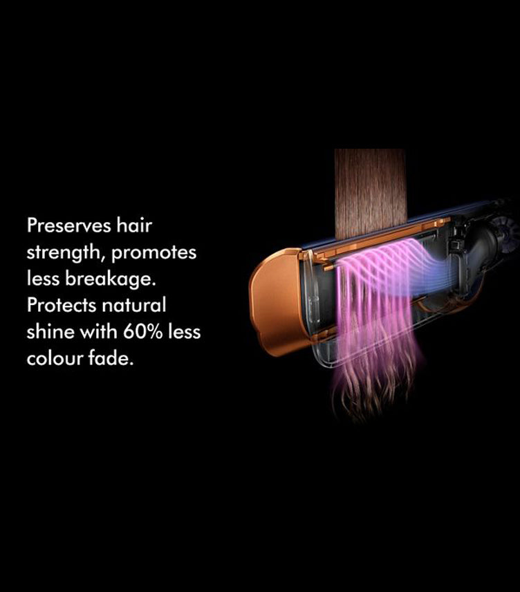 DYSON AIRSTRAIT™ STRAIGHTENER (PRUSSIAN BLUE/RICH COPPER)