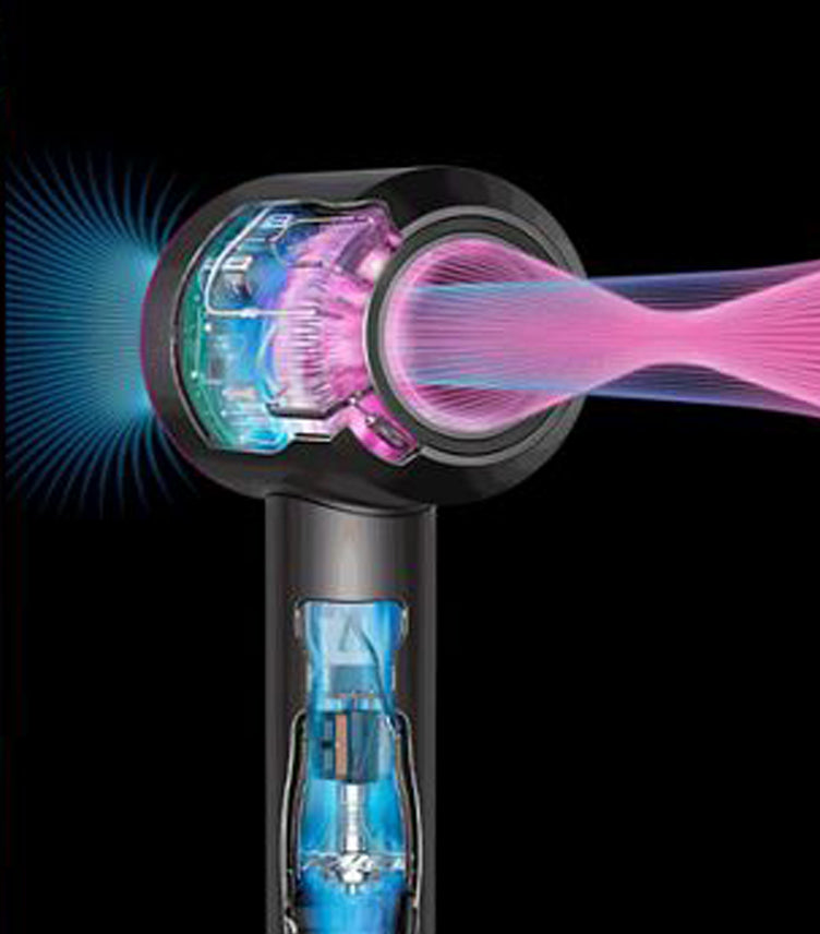 Dyson Supersonic Nural™ hair dryer - Curly+Coily (Prussian blue/Rich copper)