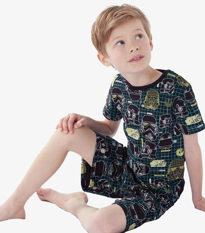 M&S STAR WARS SHORT PYJAMAS SET.