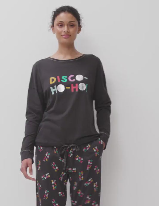 MARKS & SPENCER PURE COTTON PRINTED PYJAMA SET