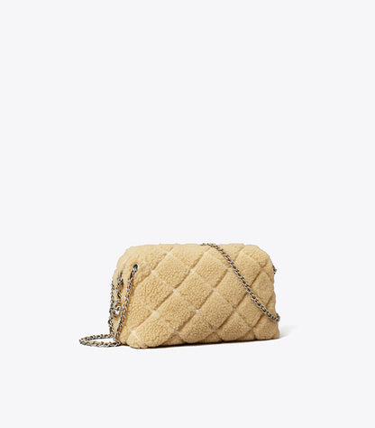 TORY BURCH FLEMING SOFT SHEARLING CROSSBODY BAG