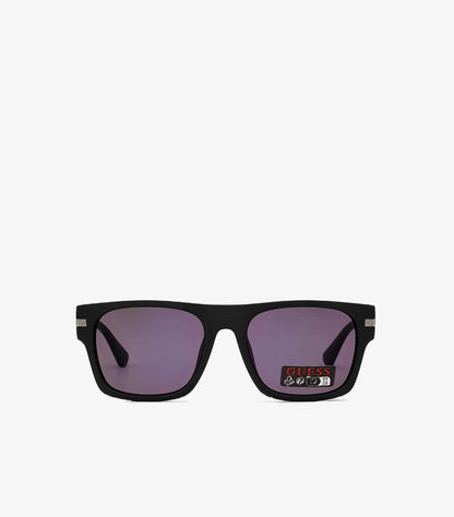 GUESS BLACK RECTANGULAR SUNGLASSES