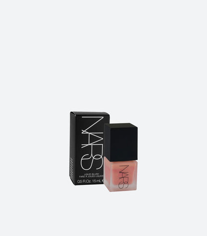 NARS Orgasm Liquid Blush 15ml peachy-pink bottle with black product box
