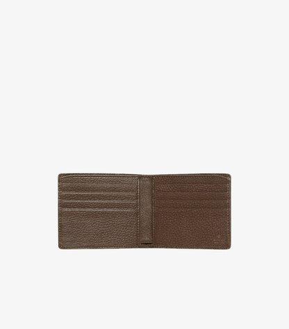 GUCCI MEN’S JUMBO GG CANVAS BI-FOLD WALLET – BEIGE & BROWN