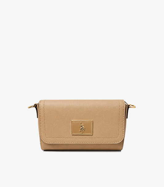 U.S. POLO ASSN. WOMEN’S TEXTURED CROSSBODY BAG
