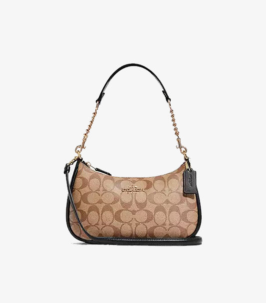 COACH TERI SHOULDER BAG IN SIGNATURE CANVAS