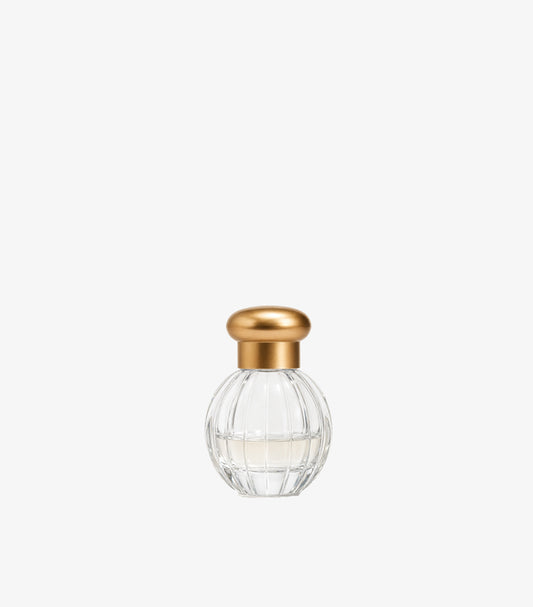 TOCCA Giulietta Eau de Parfum 5ml miniature ribbed glass bottle with gold cap