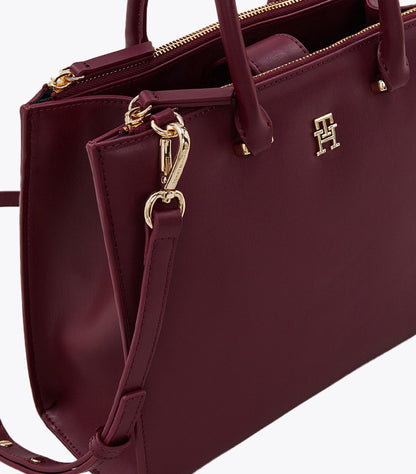 TOMMY HILFIGER ETERNITY MEDIUM TOTE BAG MAROON