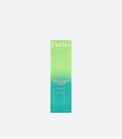 Purito Seoul Mighty Bamboo Panthenol Cream 100ml packaging box