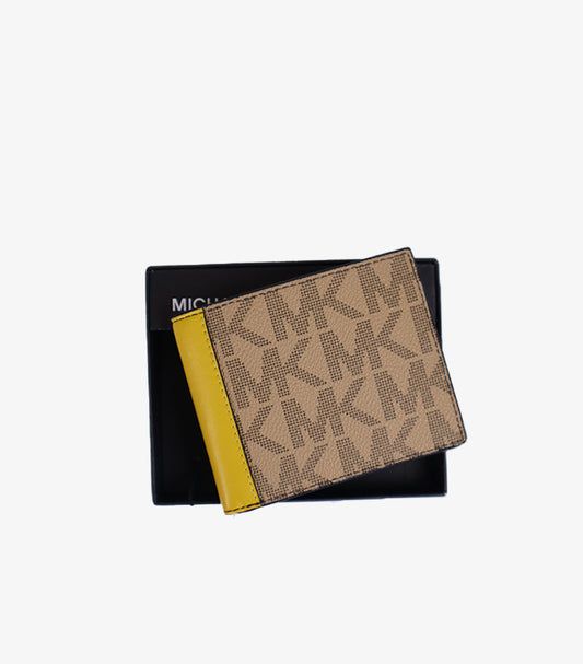 MICHAEL KORS MEN’S MK LOGO SLIM BILLFOLD WALLET
