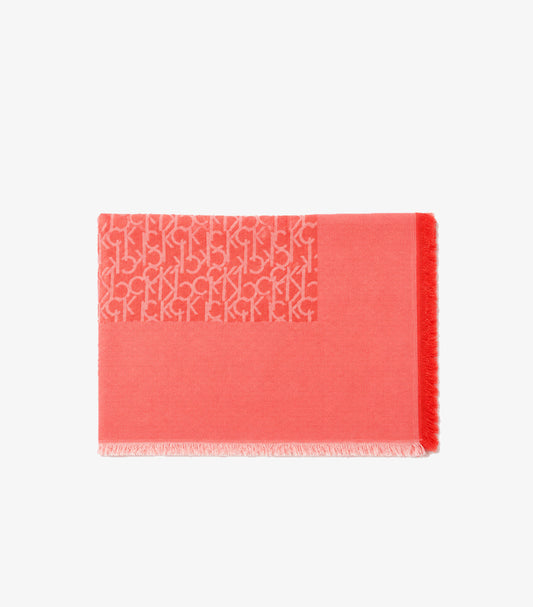 CALVIN KLEIN MONOGRAM SCARF