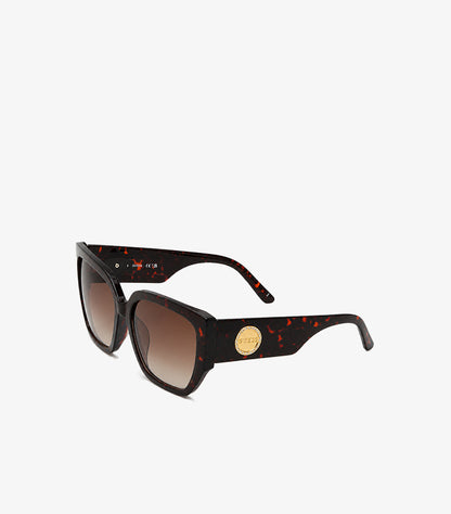 GUESS OVERSIZED TORTOISE SUNGLASSES