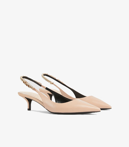 GUCCI SIGNORIA SLINGBACK PUMP HEEL