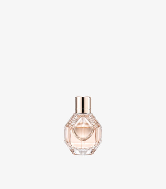 Viktor and Rolf Flowerbomb Original EDP 7ml Mini Travel Size – Iconic Faceted Crystal Grenade Bottle with Blush Peach Juice and Rose Gold Cap – Women's Luxury Soft Floral Oriental Fragrance Mini