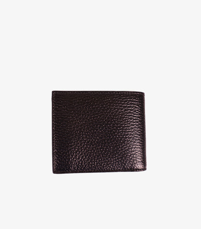 GUCCI INTERLOCKING G TEXTURED LEATHER BIFOLD WALLET