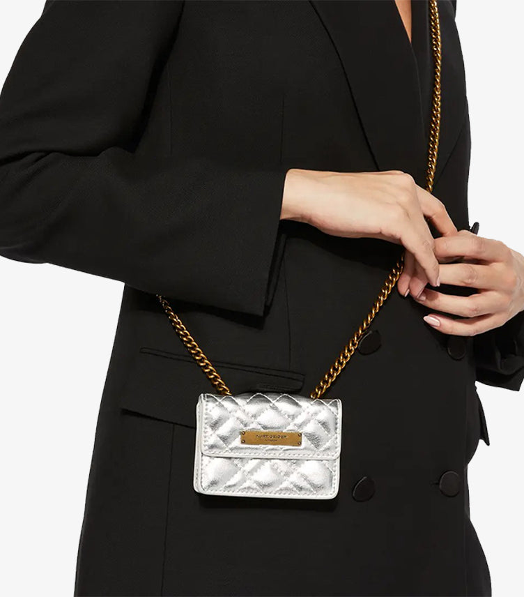 KURT GEIGER MICRO BRIXTON PLATE BAG