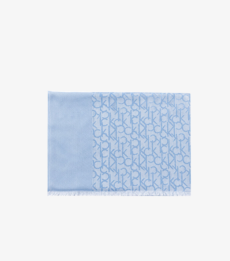 CALVIN KLEIN MONOGRAM SCARF